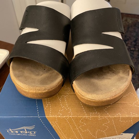 Dansko Lacee Black, size 38 - Picture 1 of 4